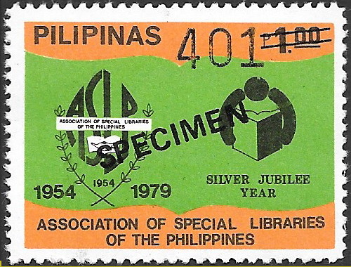 Philippines specimen stamp from 1979