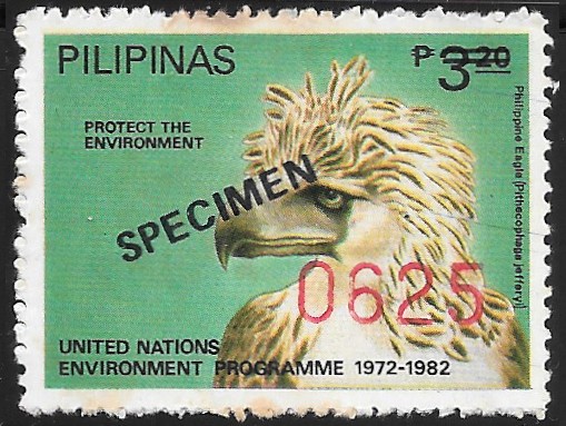 Philippines specimen stamp from 1982
