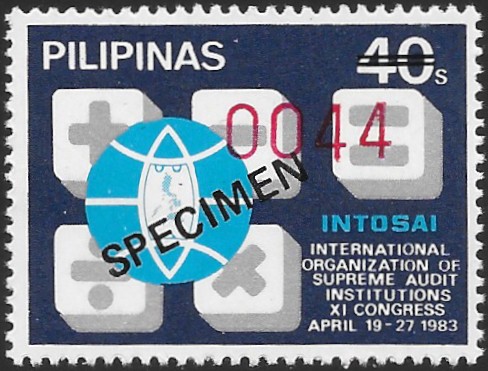 Philippines specimen stamp from 1983