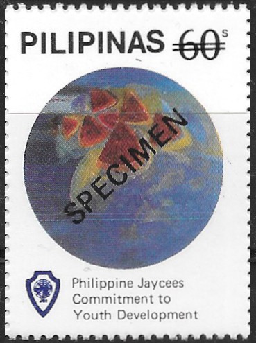 Philippines specimen stamp from 1984