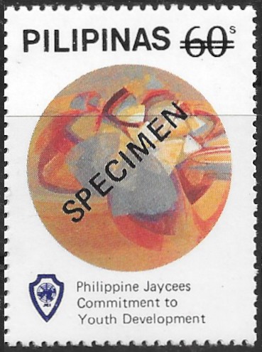 Philippines specimen stamp from 1984