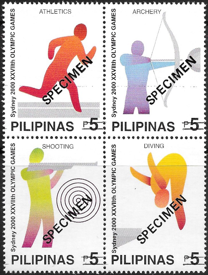 Philippines specimen stamp from 2000