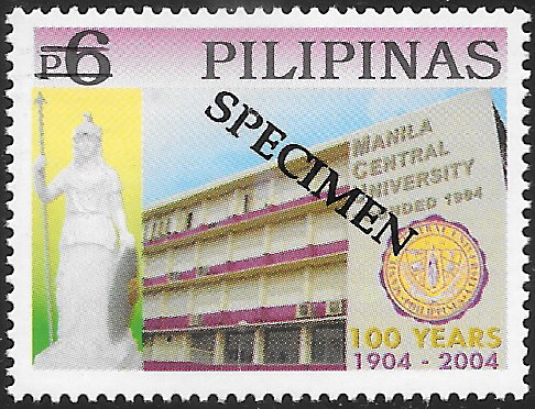 Philippines specimen stamp from 2004