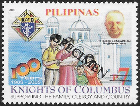 Philippines specimen stamp from 2006