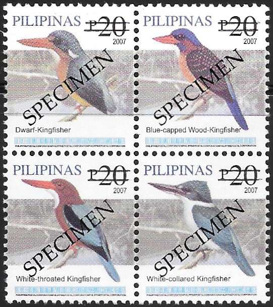 Philippines specimen stamp from 2007