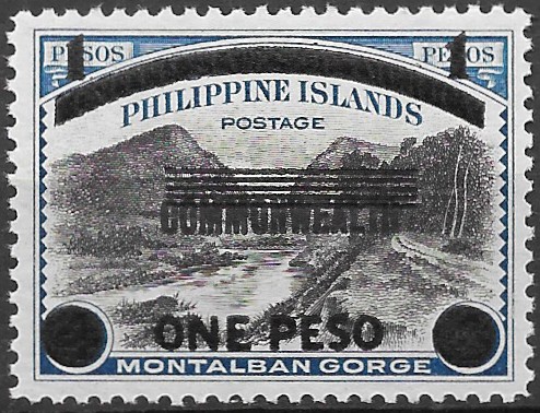 Philippine Definitive Stamp from 1943 - Surcharges and overprints