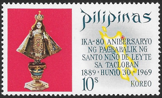 1969 Holy Child of Leyte  - The Return of the Santo Nino of Leyte to Tacloban
