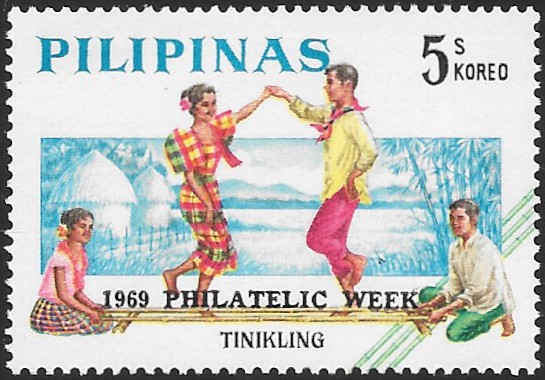 Philippine Commemorative Stamp from 1969 - Philatelic Week, 1969