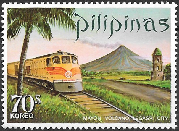 1971 Tourism  - Mayon volcano- Legaspi City