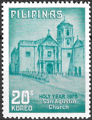 1975 Holy Year - Churches  - San Agustin church