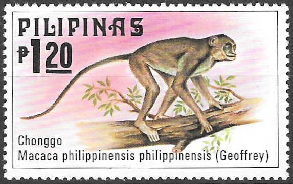 1979 Mammals  - Chonggo (Long-Tailed Macaque) <i>Macaca Philippensis Philippensis</i>