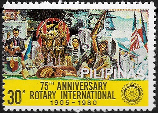 1980 75th Anniversary of Rotary International 