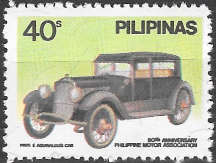 1981 50th Anniversary of Philippine Motor Association  - President Aguinaldos car