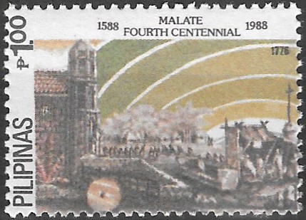 1988 Malate Church - 4th Centenary 
