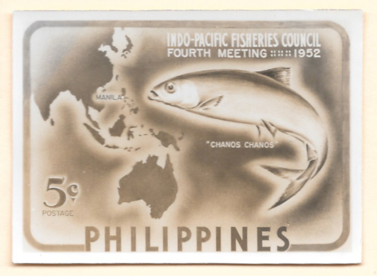 1952 Photographic Essay of Fisheries Council Stamp