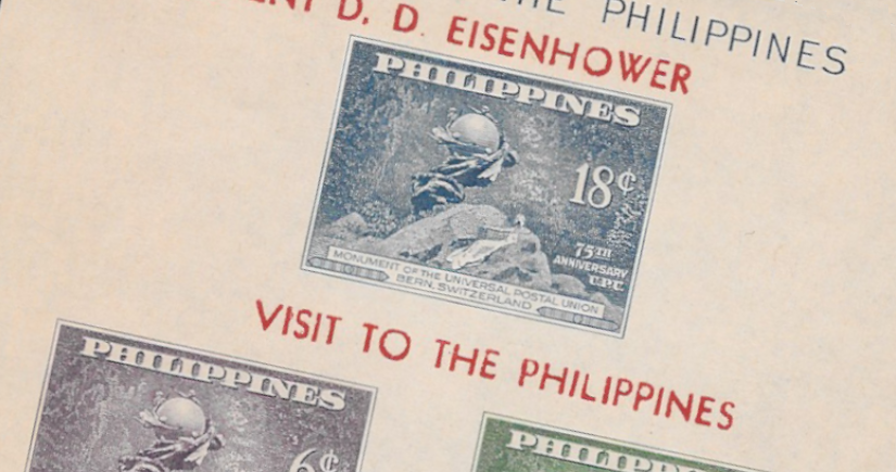 1960 Eisenhower Souvenir Sheet