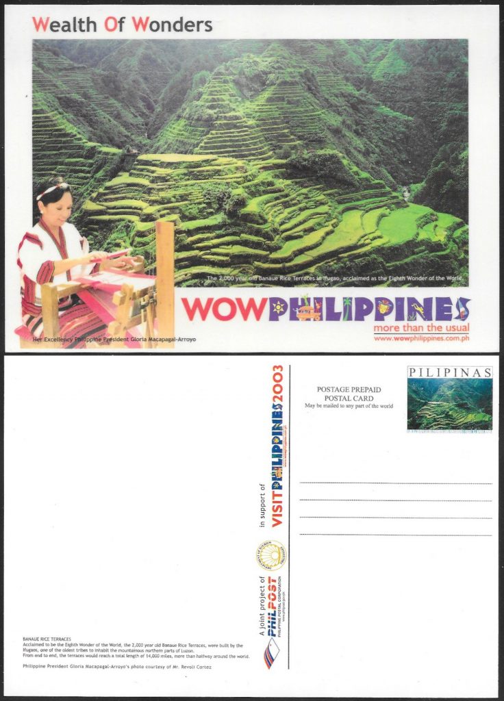 2002 Postal Card - WOW Philippines #5
