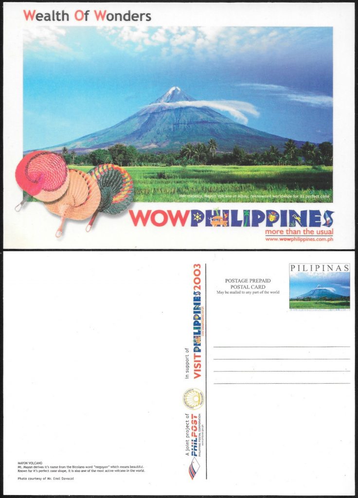 2002 Postal Card - WOW Philippines #6